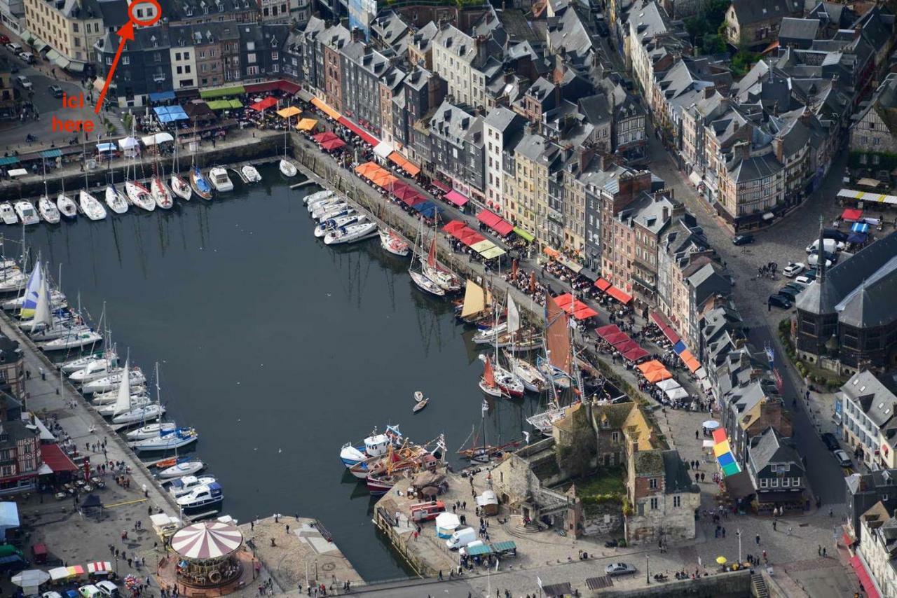 Apartament Le Cocooning D Honfleur Zewnętrze zdjęcie